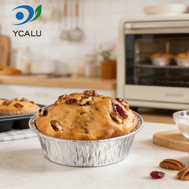 डिस्पोजेबल बेकिंग एअर फ्रायर सिल्व्हर ॲल्युमिनियम फॉइल फूड कंटेनर