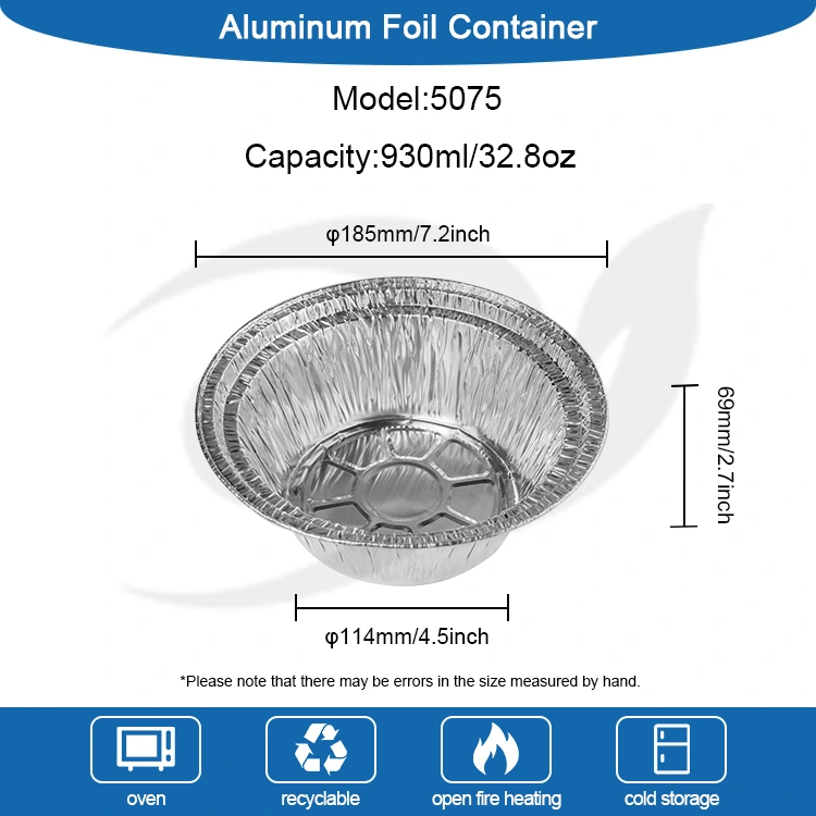 डिस्पोजेबल ग्रेटिन टेकवे सिल्व्हर अॅल्युमिनियम फॉइल कंटेनर