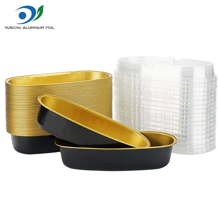 ओव्हल कलर स्मूथवॉल अॅल्युमिनियम फॉइल कंटेनर ओव्हल कलर स्मूथवॉल अॅल्युमिनियम फॉइल कंटेनर