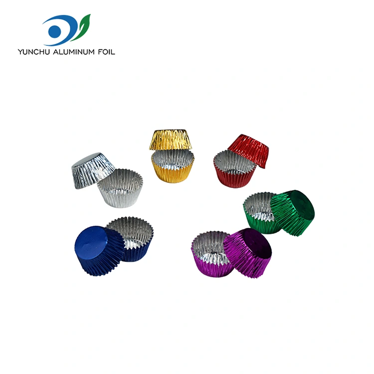 गोल लहान पॅकेज बेकिंग सिल्व्हर अॅल्युमिनियम फॉइल फूड कंटेनर गोल लहान पॅकेज बेकिंग सिल्व्हर अॅल्युमिनियम फॉइल फूड कंटेनर