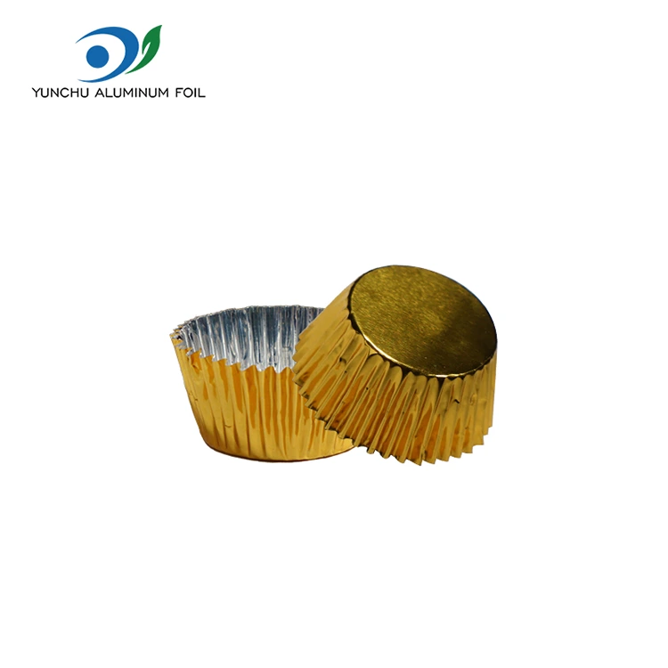 गोल लहान पॅकेज बेकिंग सिल्व्हर अॅल्युमिनियम फॉइल फूड कंटेनर